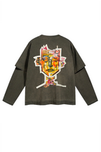 Frames Double Sleeve T-Shirt Green
