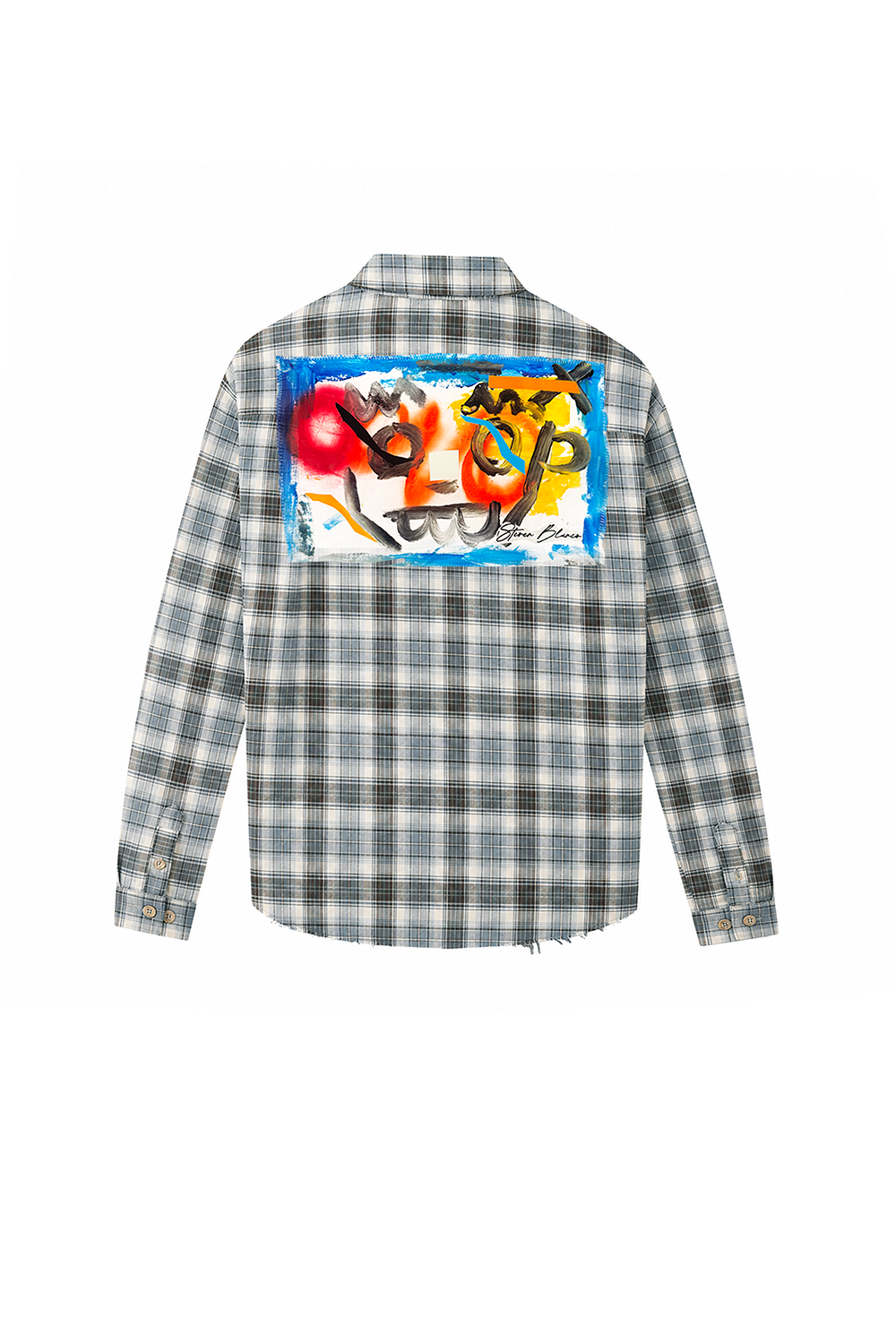 Cores Vivas Checkered Flannel Brown/Blue