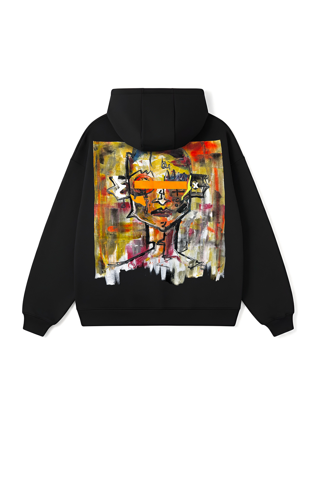 A Paleta Zip-Up Hoodie Black