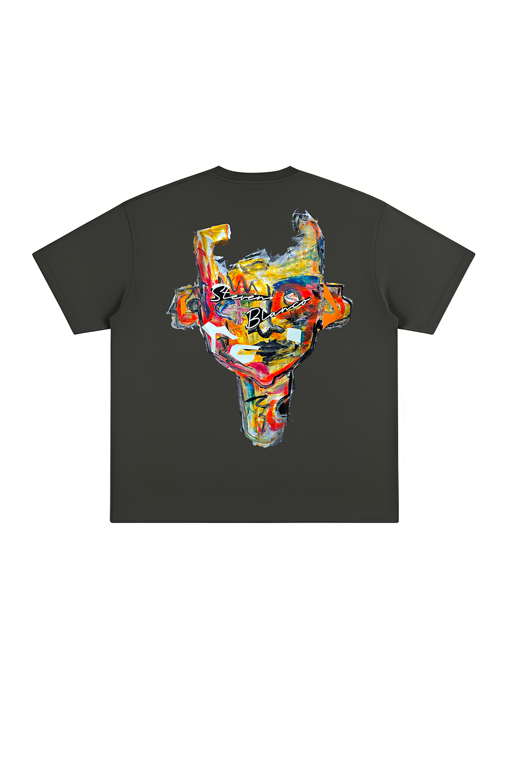 The Sketch T-Shirt Charcoal Grey
