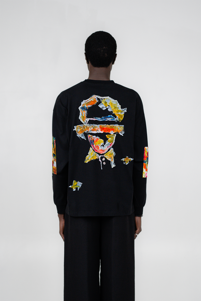 Tela Vestida Long Sleeve T-Shirt Black
