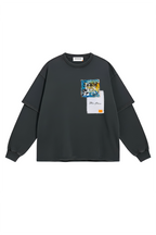 Frames Double Sleeve T-Shirt Grey