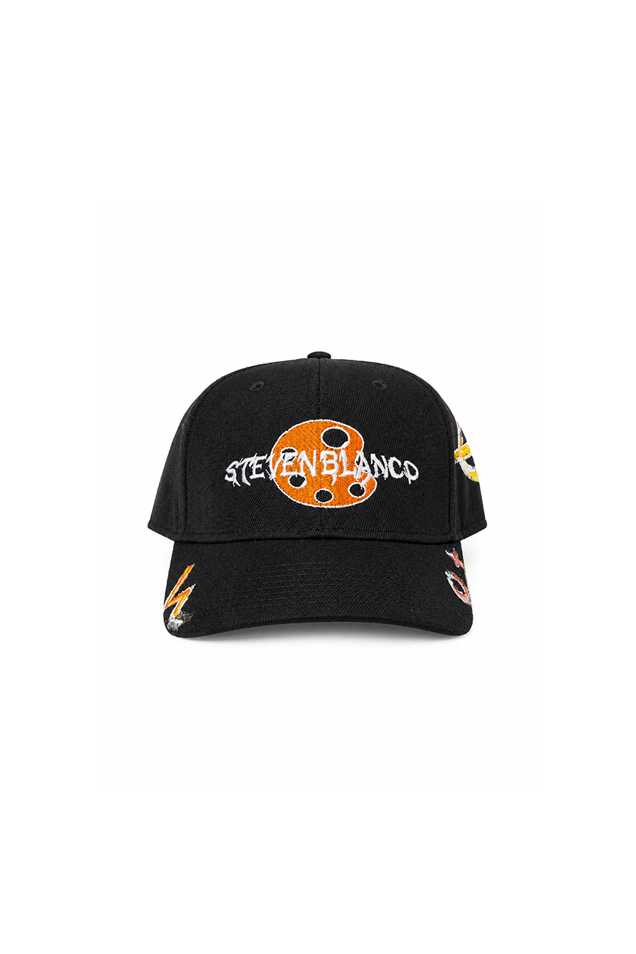 Cap Embroidered Black