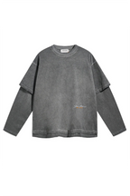Frames Double Sleeve T-Shirt Light Grey