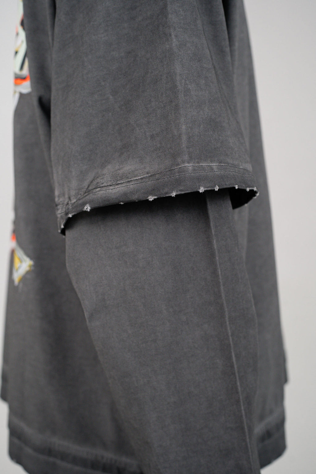 Frames Double Sleeve T-Shirt Light Grey
