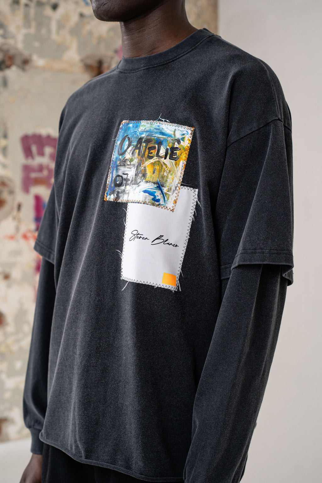 Frames Double Sleeve T-Shirt Grey