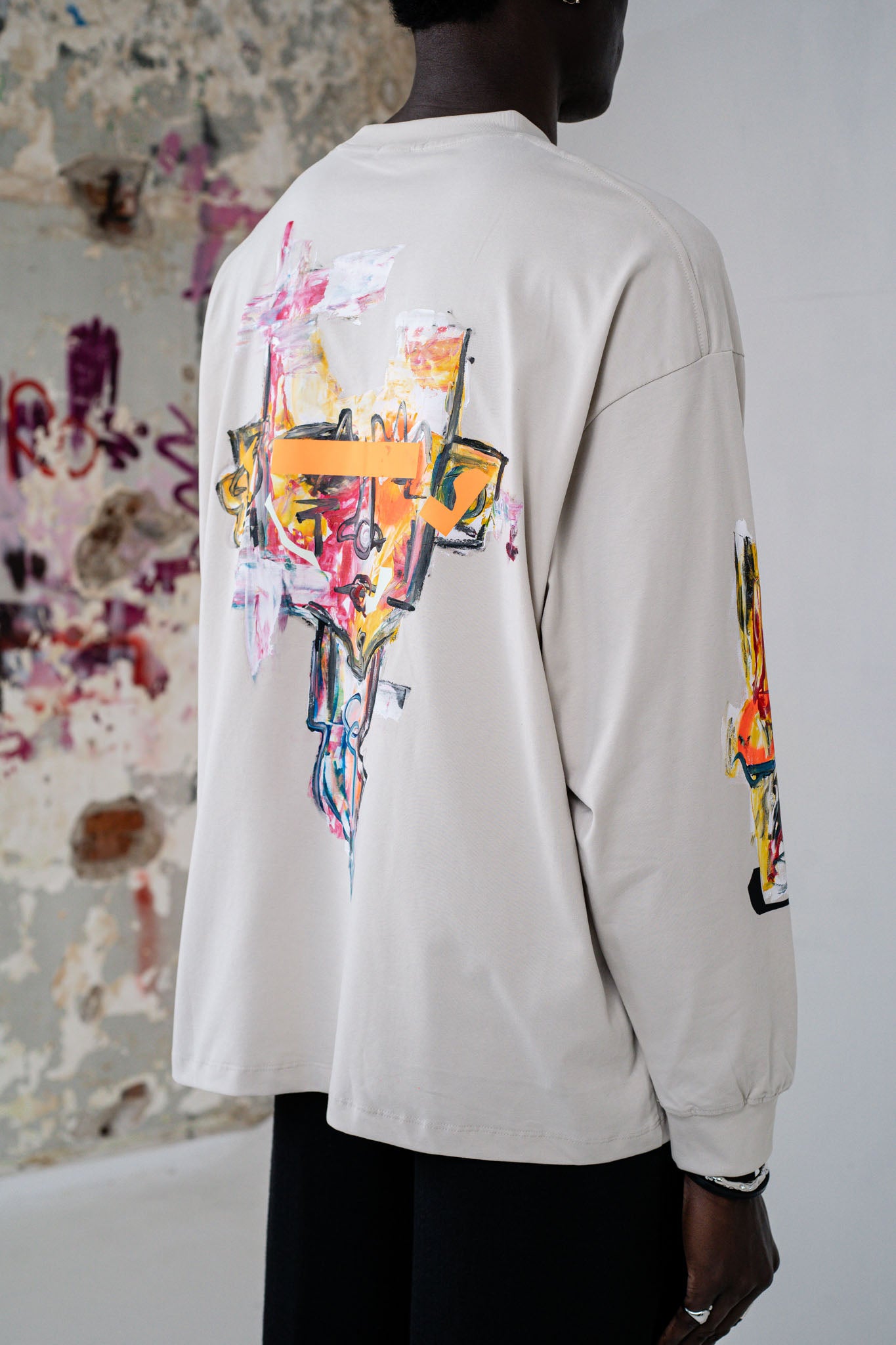 Tela Vestida Long Sleeve T-Shirt Beige