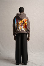 A Paleta Zip-Up Hoodie Brown