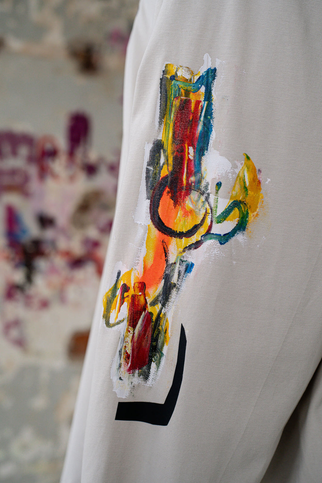 Tela Vestida Long Sleeve T-Shirt Beige