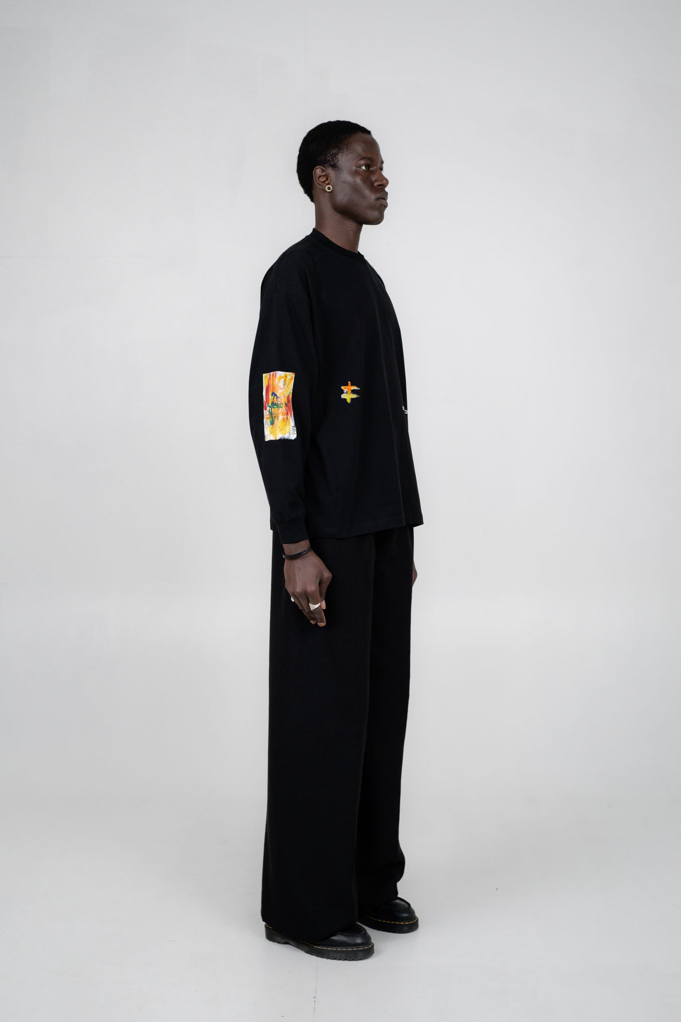 Tela Vestida Long Sleeve T-Shirt Black