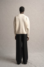Vector of Color Knit Sweater Beige