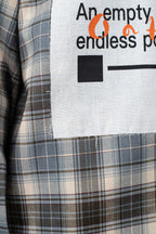 Cores Vivas Checkered Flannel Brown/Blue