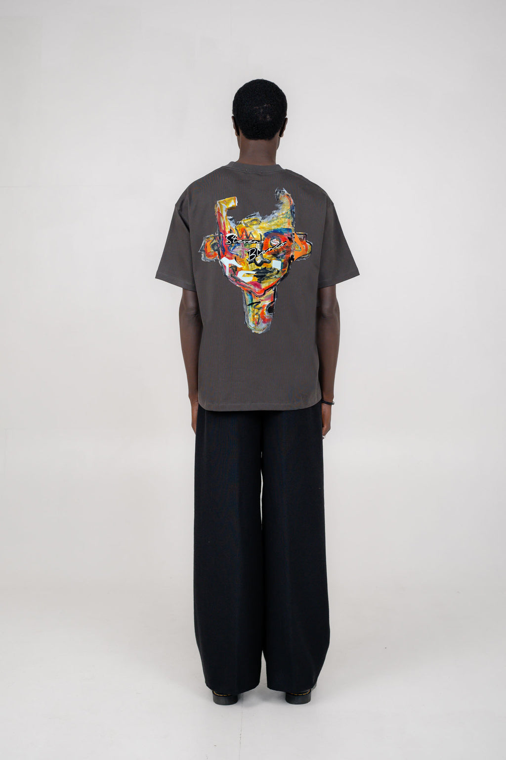The Sketch T-Shirt Charcoal Grey