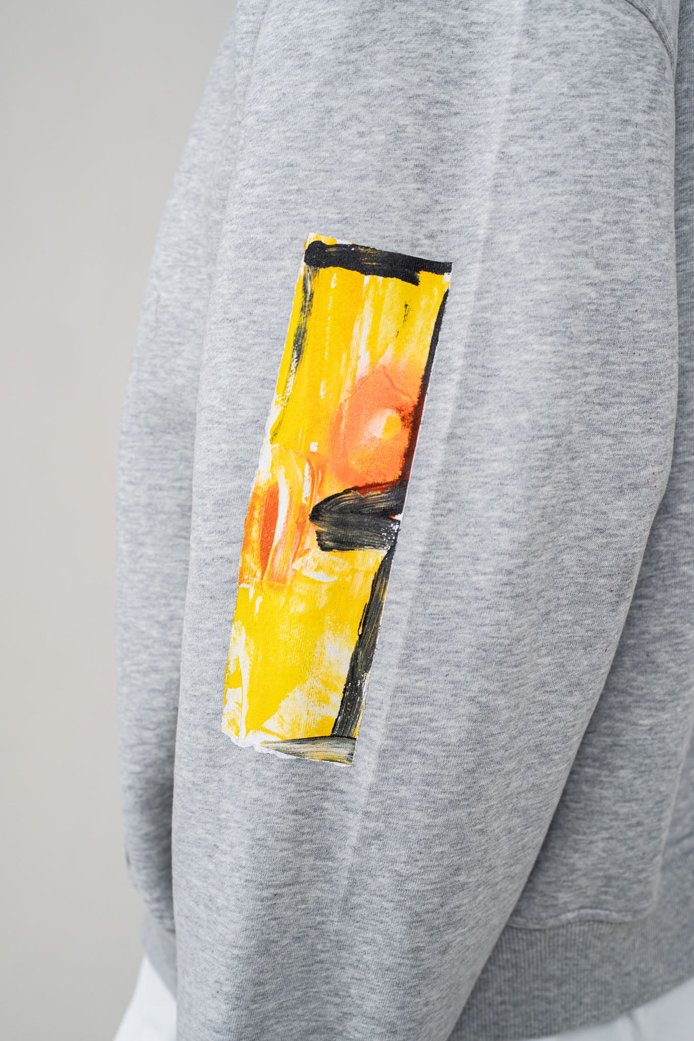 A Cinza Zip-Up Hoodie Grey – Steven Blanco Art