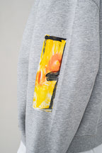 A Cinza Zip-Up Hoodie Grey