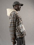 Cores Vivas Checkered Flannel Brown/Blue