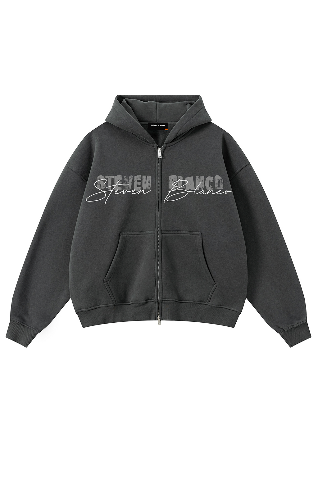 A Passagem Zip-Up Hoodie Grey