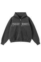 A Passagem Zip-Up Hoodie Grey