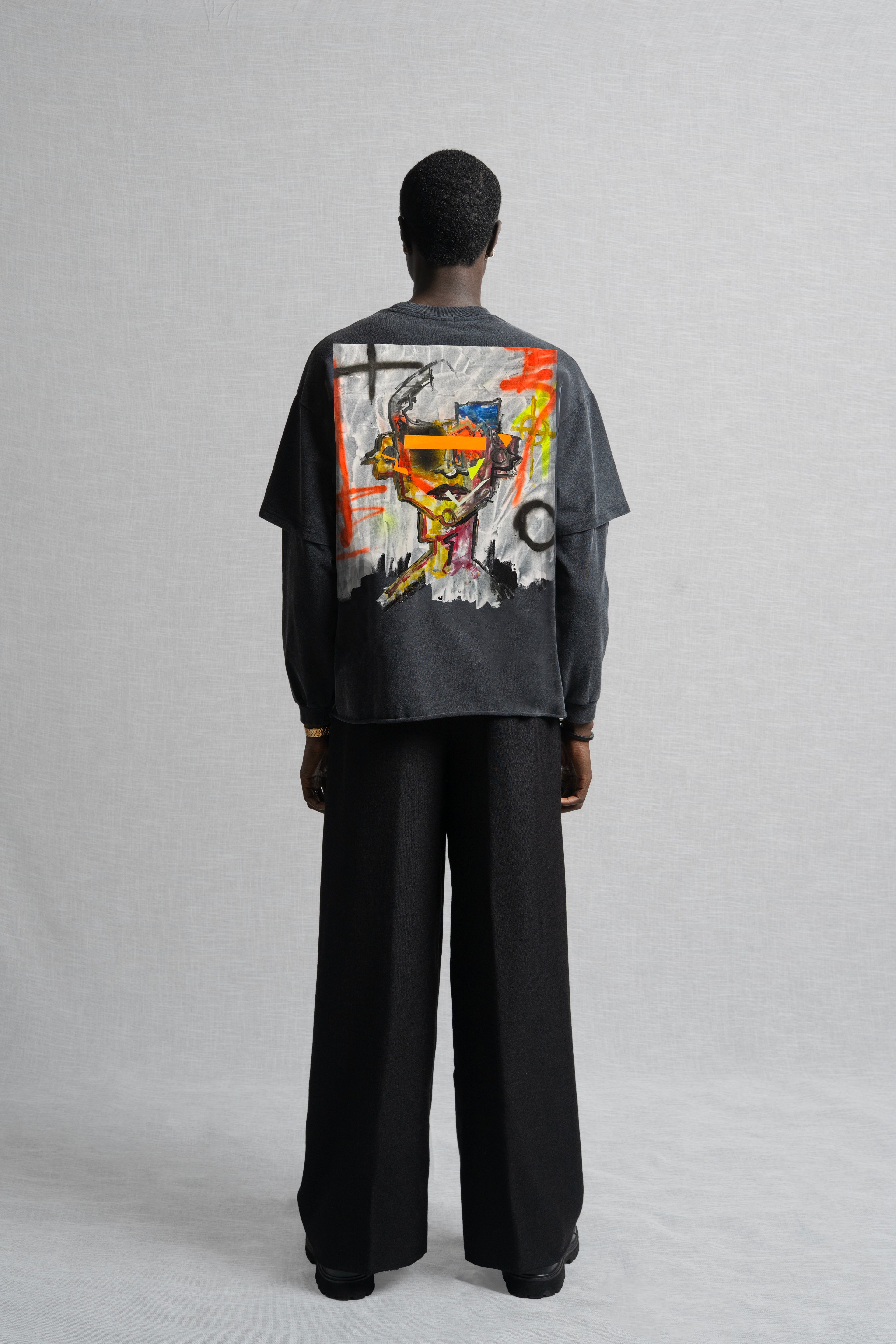 Frames Double Sleeve T-Shirt Grey
