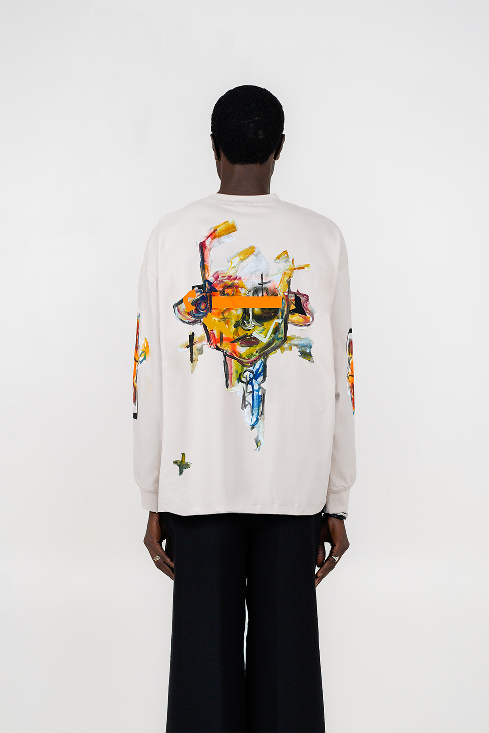 Tela Vestida Long Sleeve T-Shirt Beige