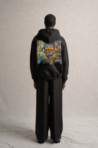 A Paleta Zip-Up Hoodie Black
