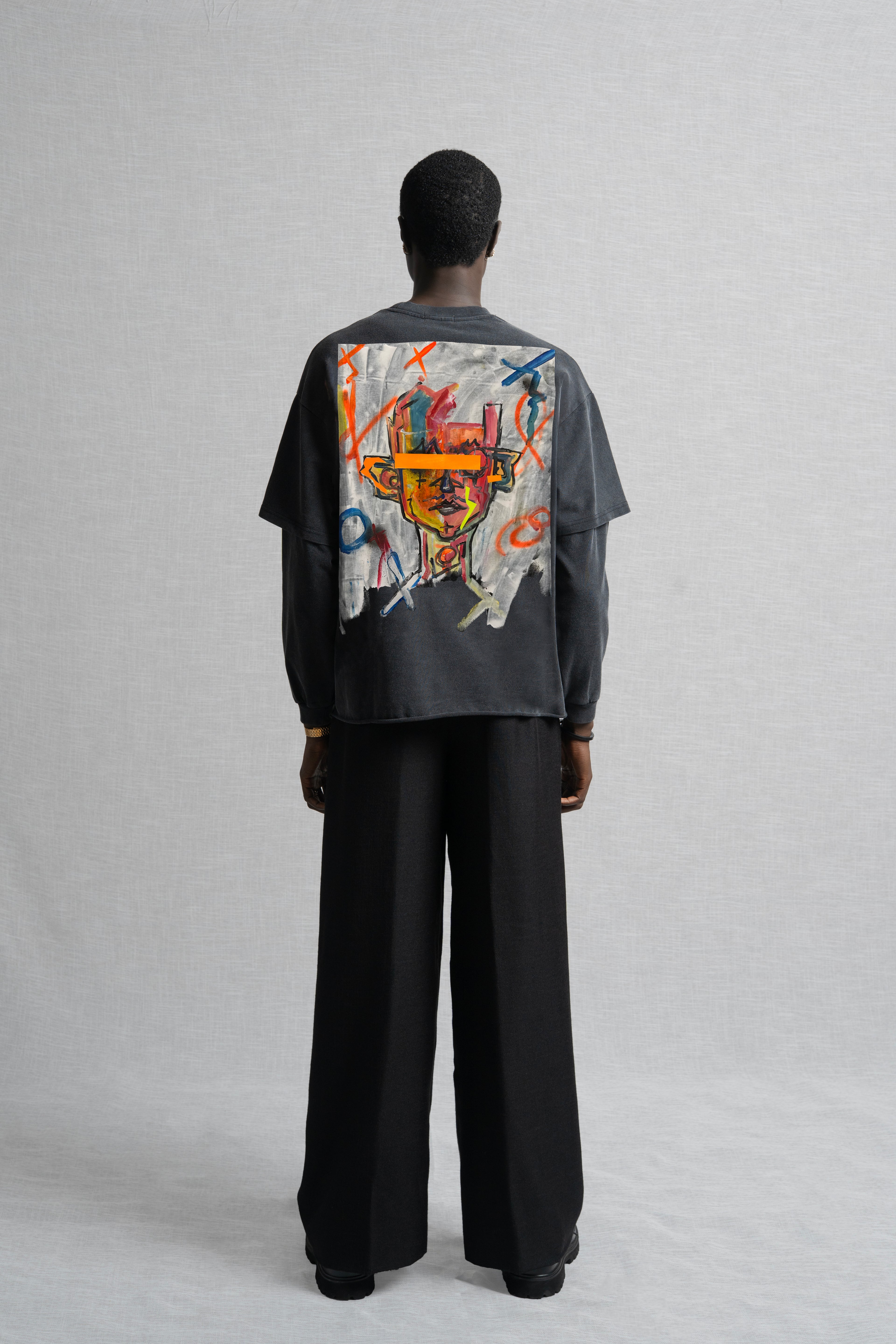 Frames Double Sleeve T-Shirt Grey