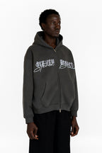 A Passagem Zip-Up Hoodie Grey