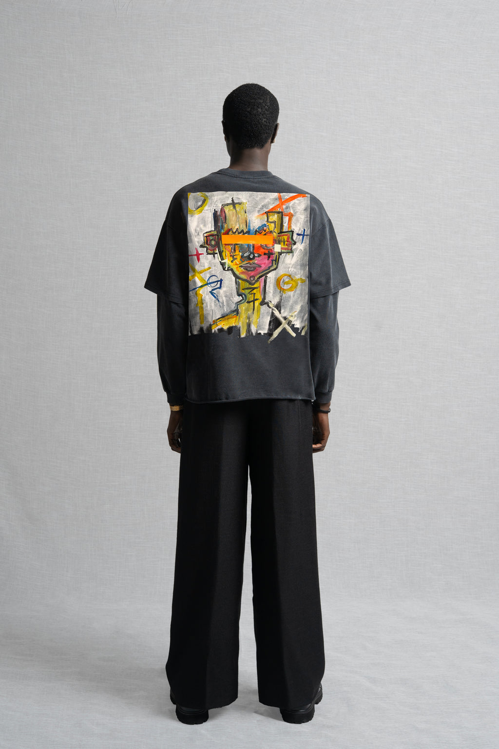 Frames Double Sleeve T-Shirt Grey