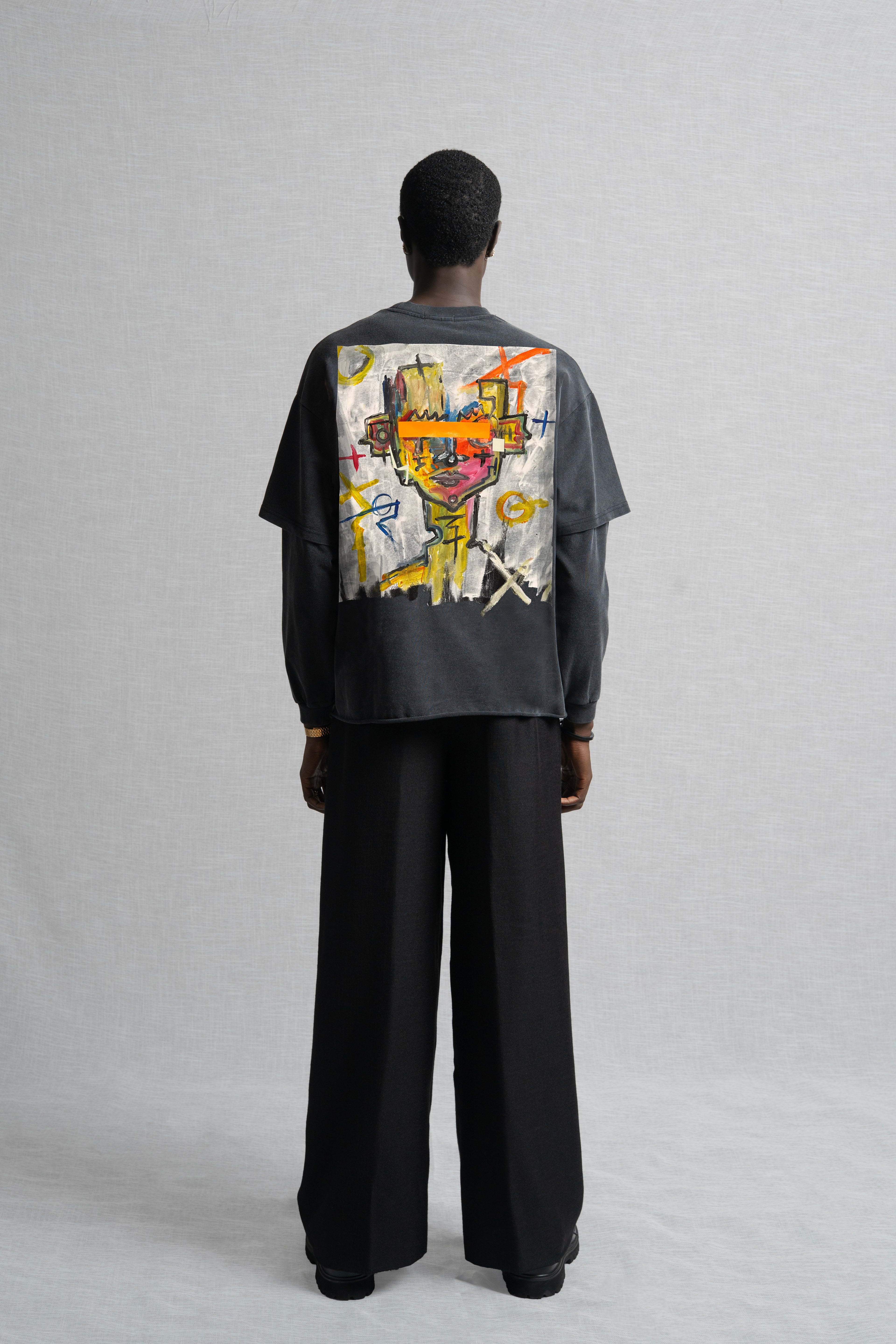 Frames Double Sleeve T-Shirt Grey