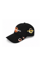 Cap Embroidered Black