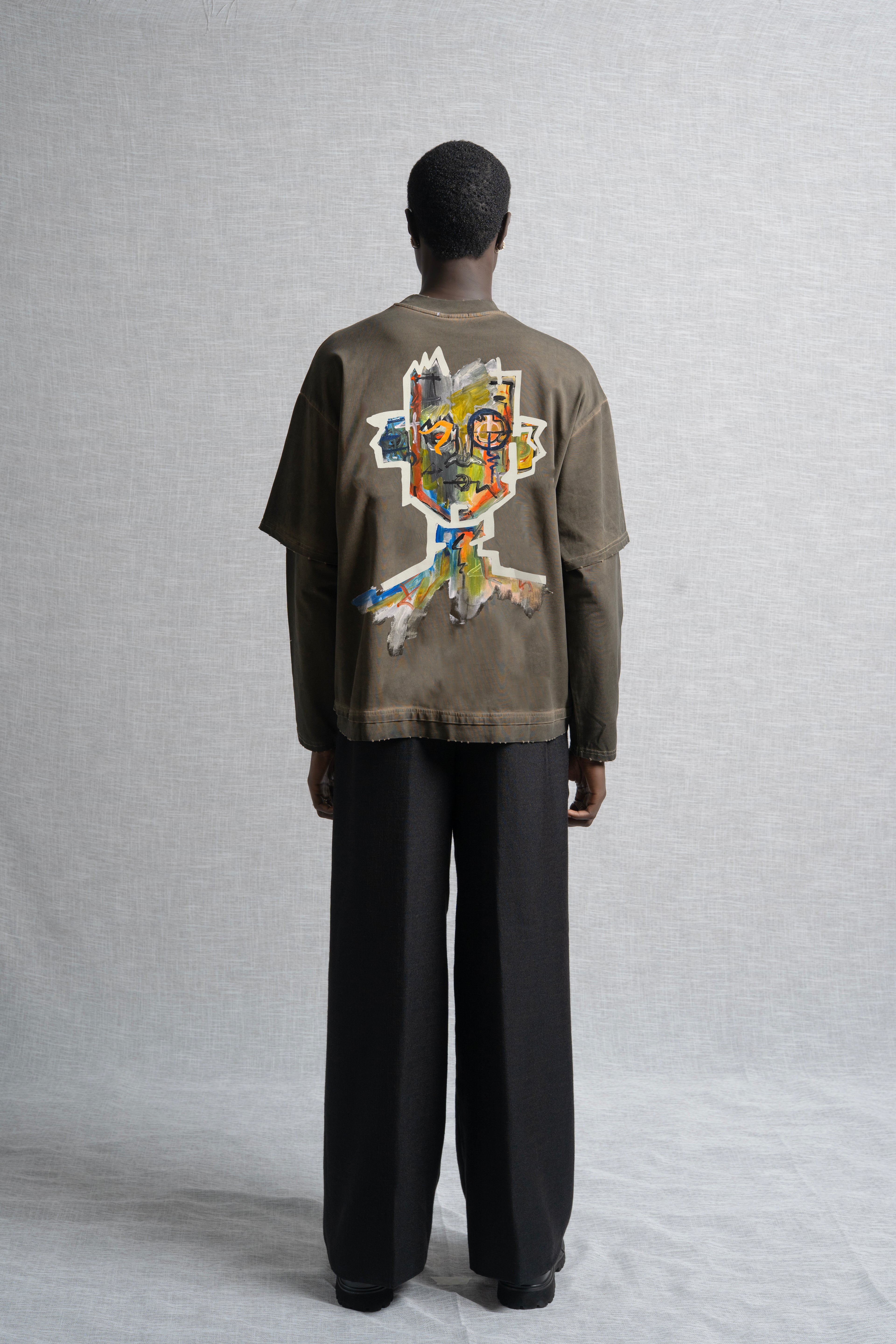 Frames Double Sleeve T-Shirt Green
