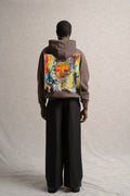 A Paleta Zip-Up Hoodie Brown
