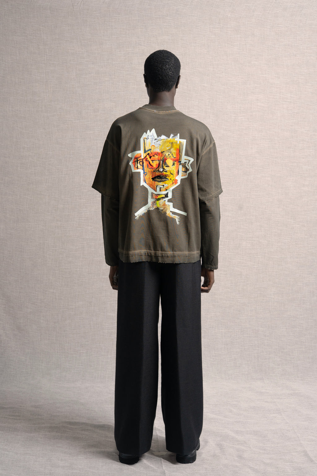 Frames Double Sleeve T-Shirt Green