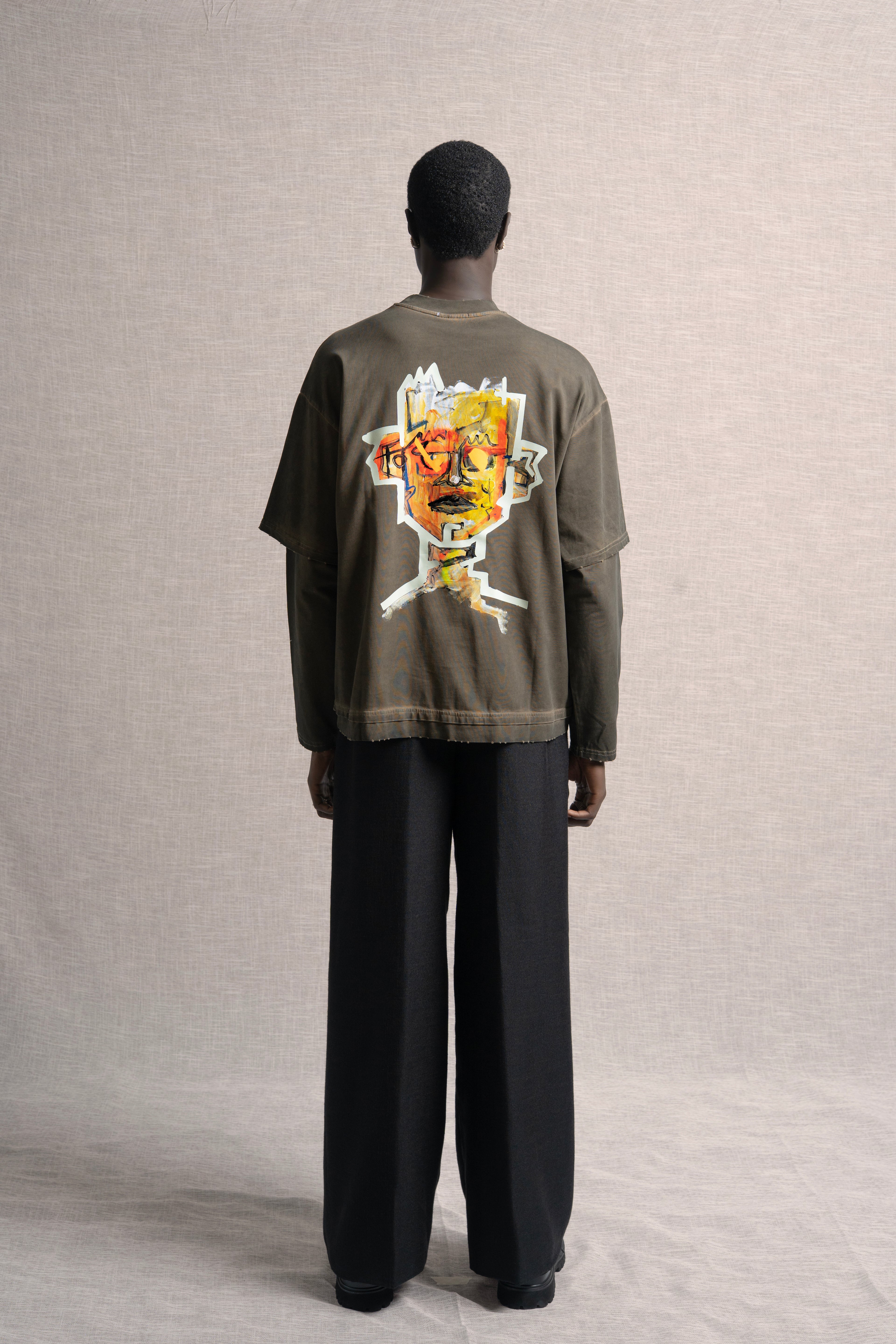 Frames Double Sleeve T-Shirt Green