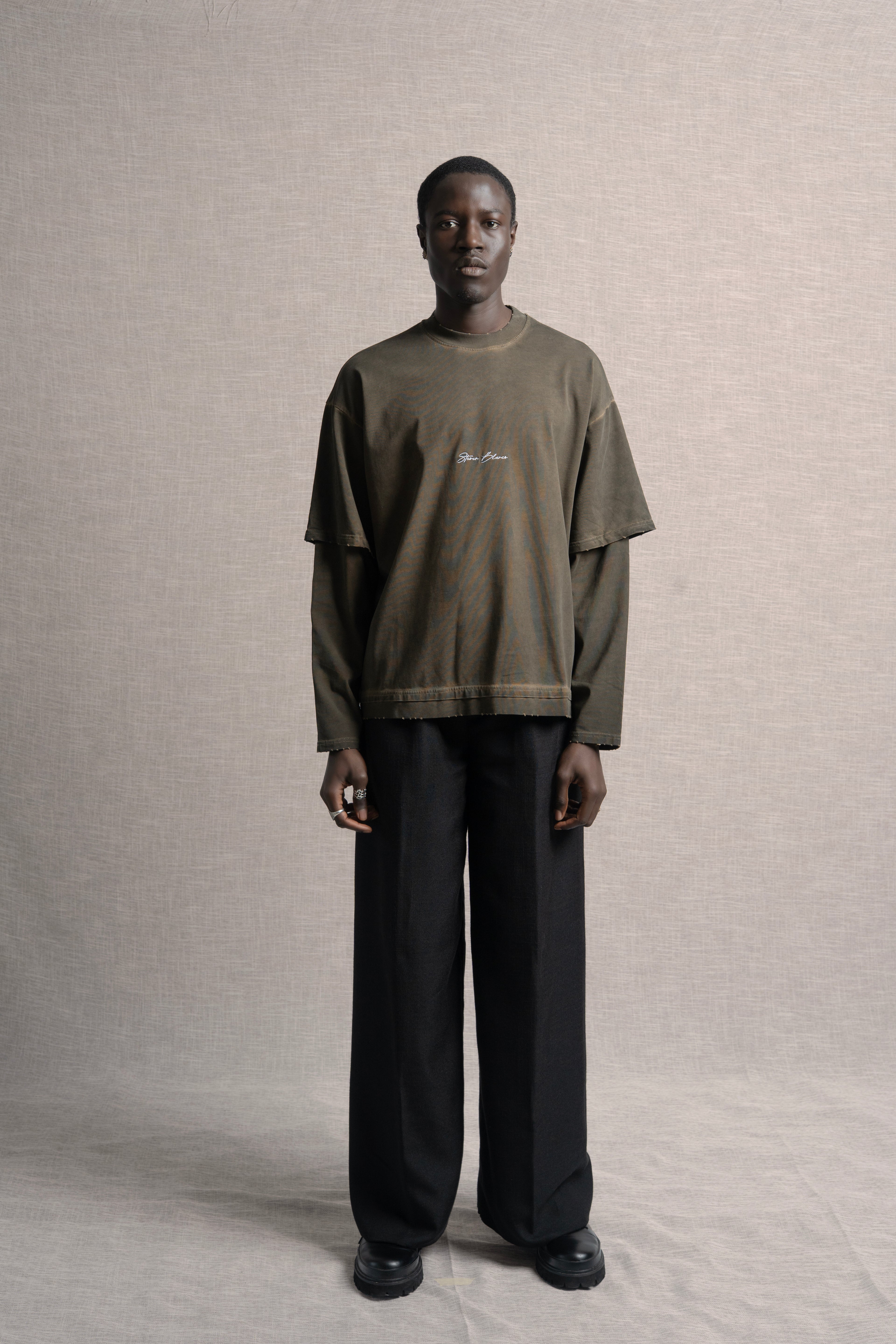 Frames Double Sleeve T-Shirt Green