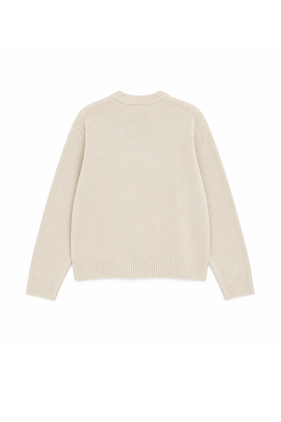 Vector of Color Knit Sweater Beige